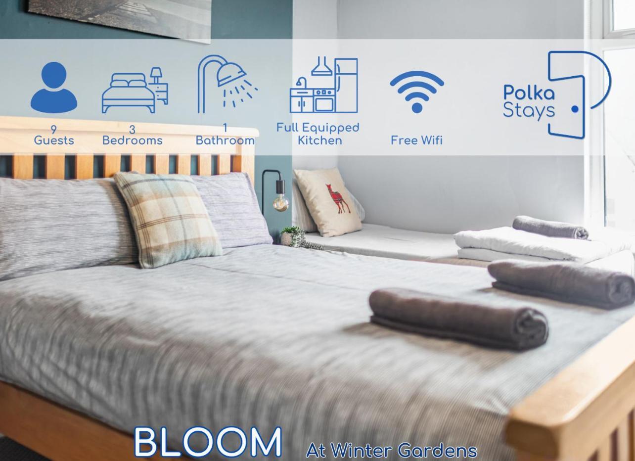 Polkadot Winter Gardens - Large Modern Apartments In Blackpool By Polkastays المظهر الخارجي الصورة