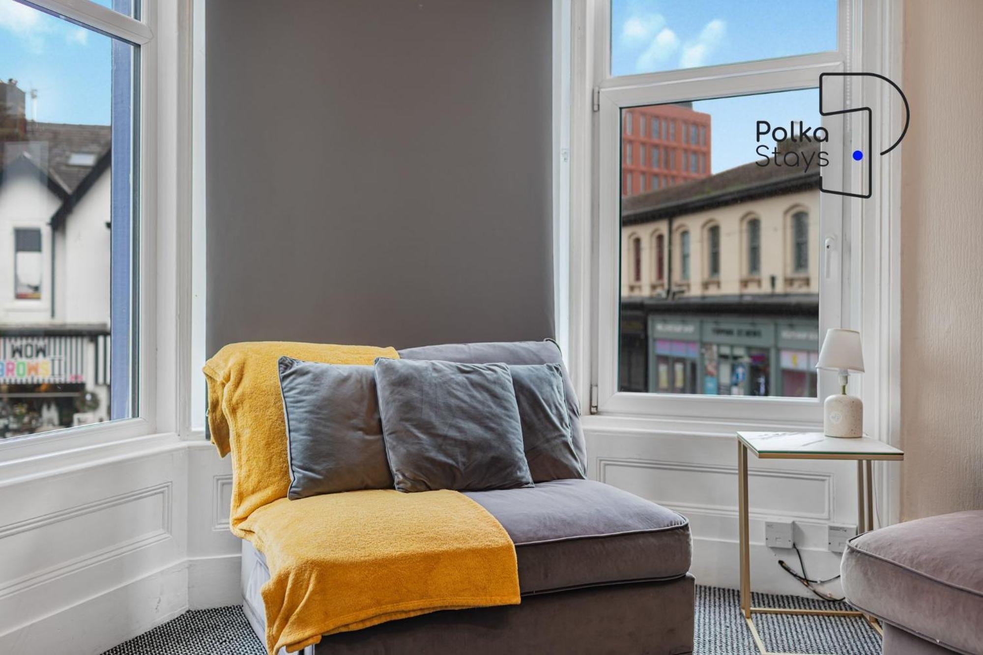 Polkadot Winter Gardens - Large Modern Apartments In Blackpool By Polkastays المظهر الخارجي الصورة